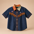 Camisa Cowgirl chambray