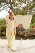 Azahar jumper amarillo con detalles en crochet