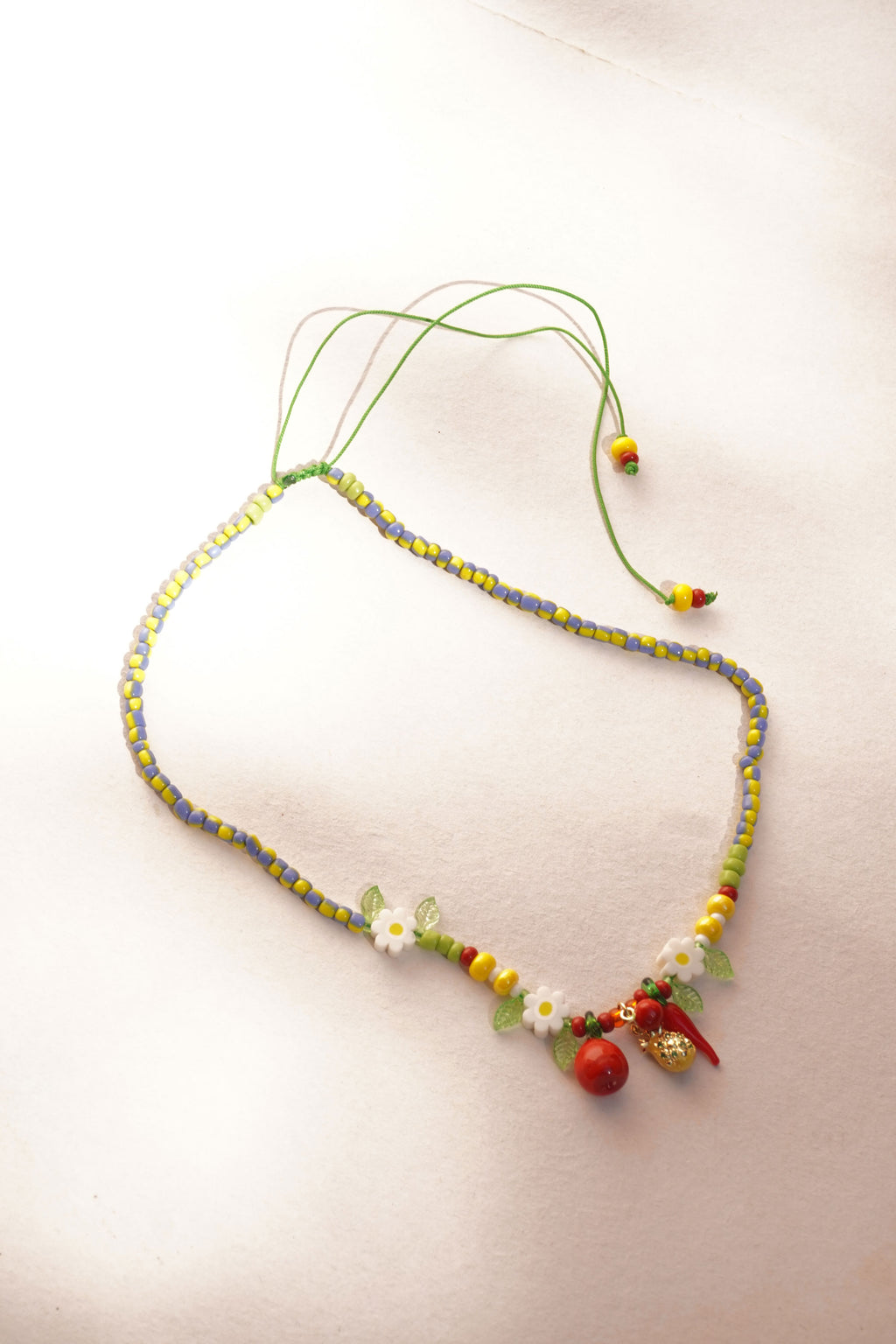 Collar artesanal Green Love