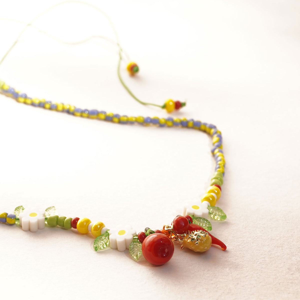 Collar artesanal Green Love