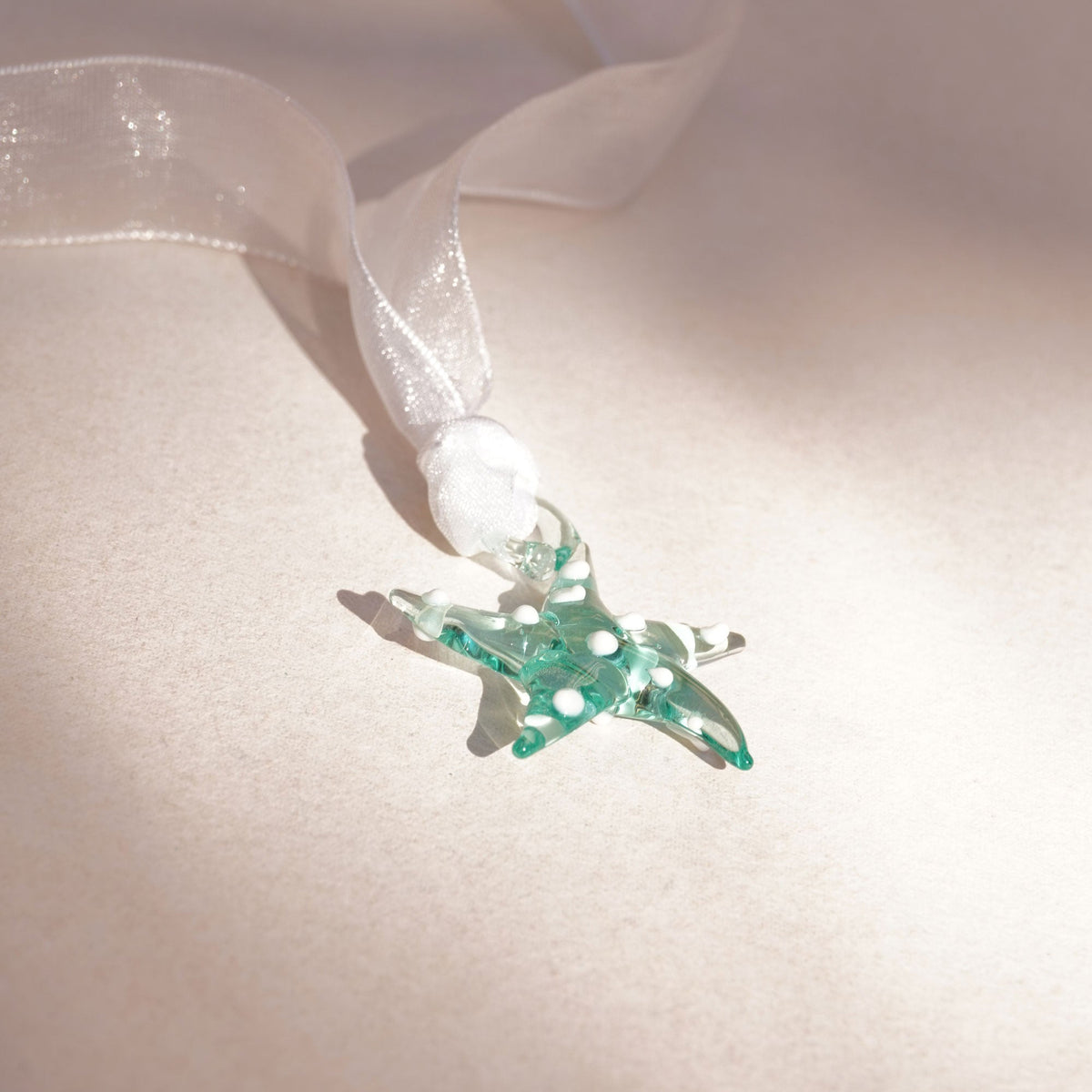 Collar de seda y estrella Sea Star
