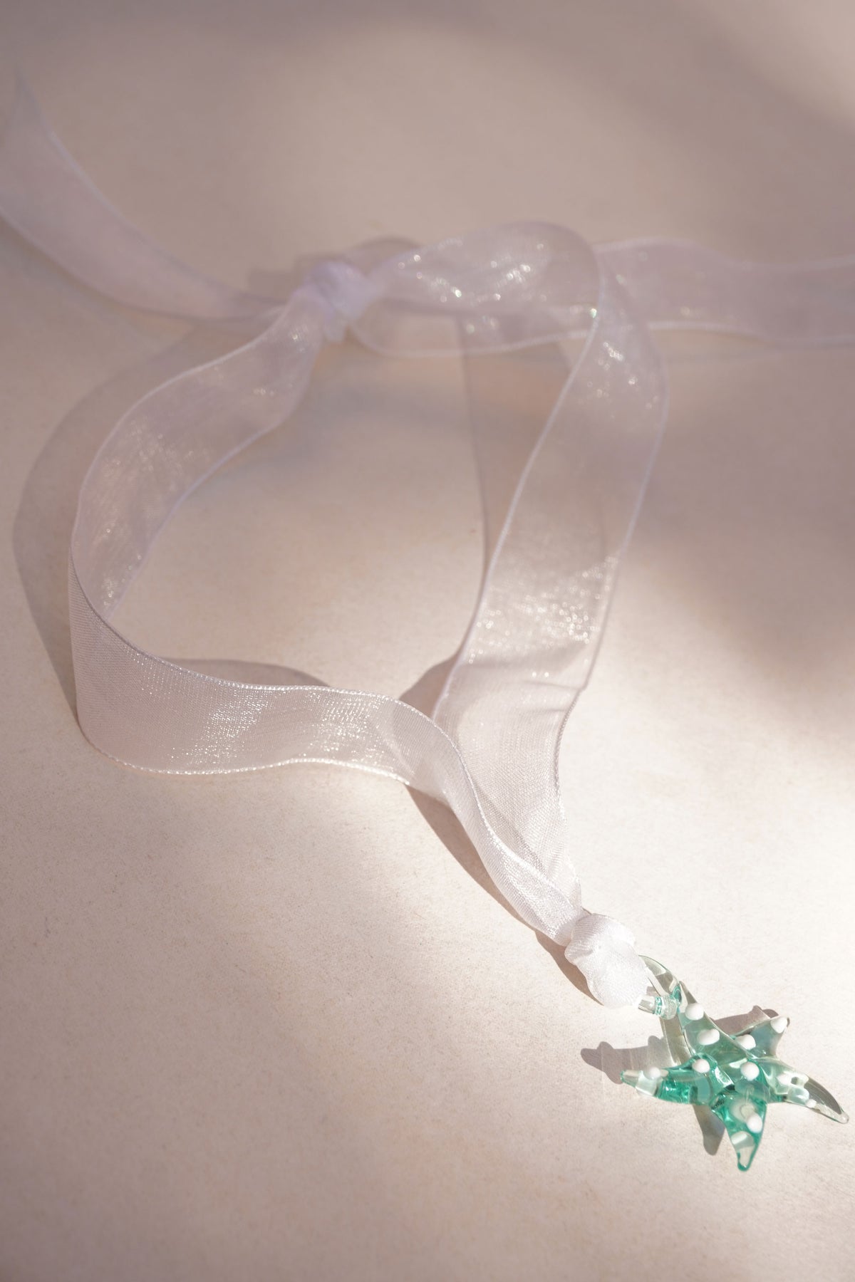 Collar de seda y estrella Sea Star