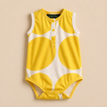 YELLOW DOTS ONESIE