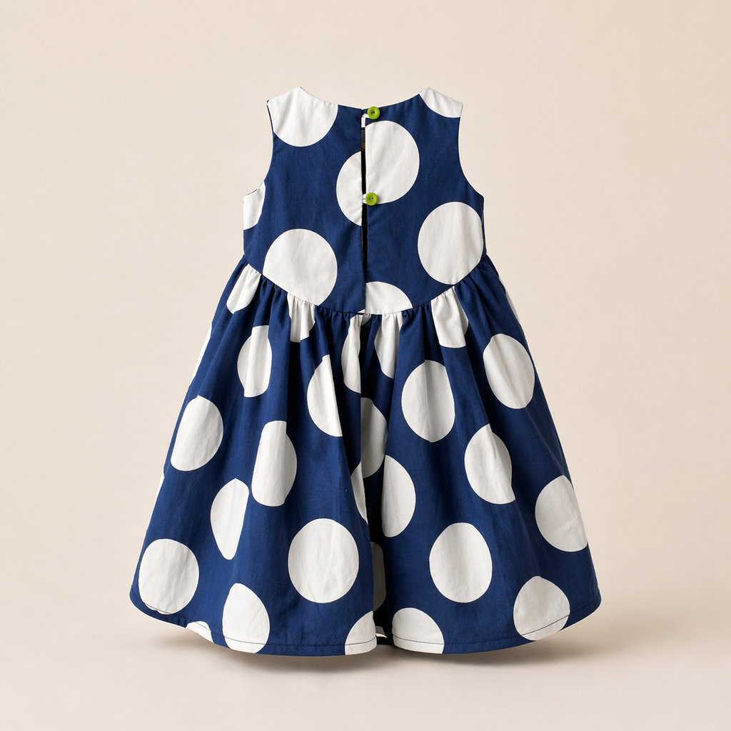 Vestido BLUE POLKA