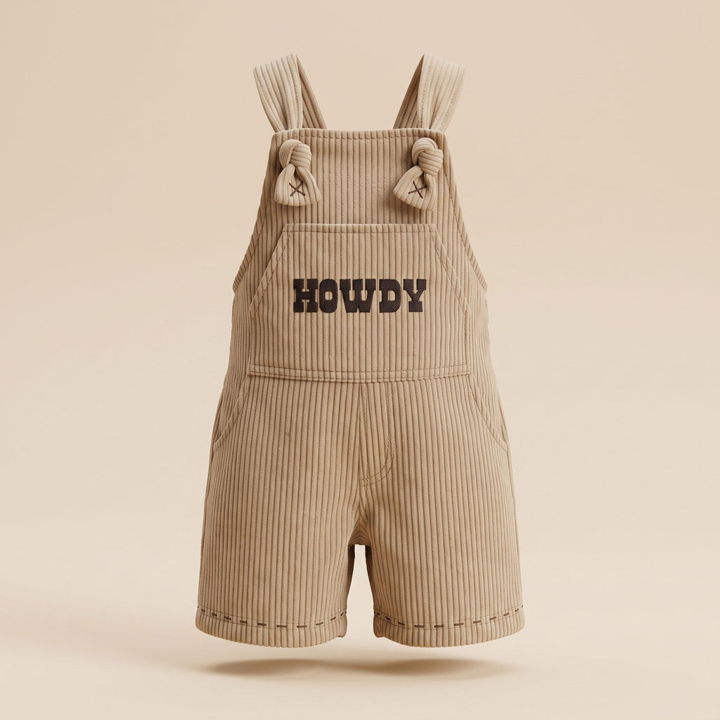 Howdy Overall en Pana Beige