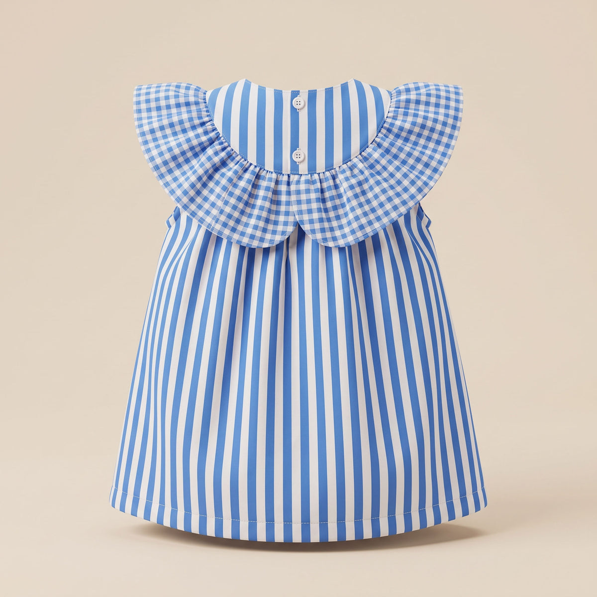 Vestido Brisa en Algodón con Bordado a Mano