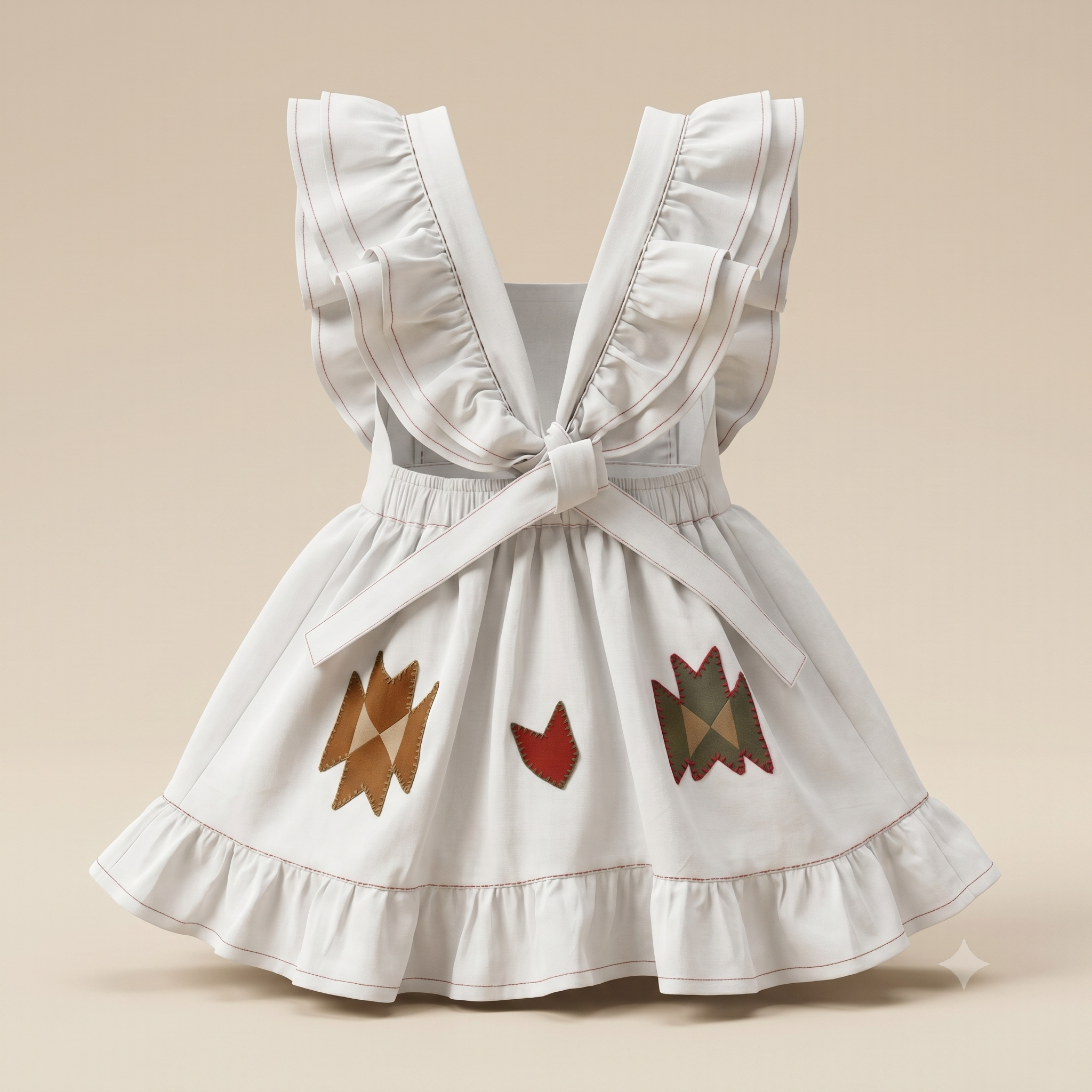 Vestido Blanco Romántico para Niña