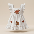 Vestido Blanco Romántico para Niña