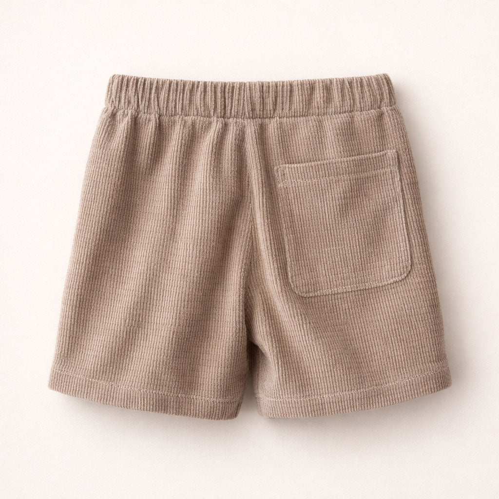 Beige pana short