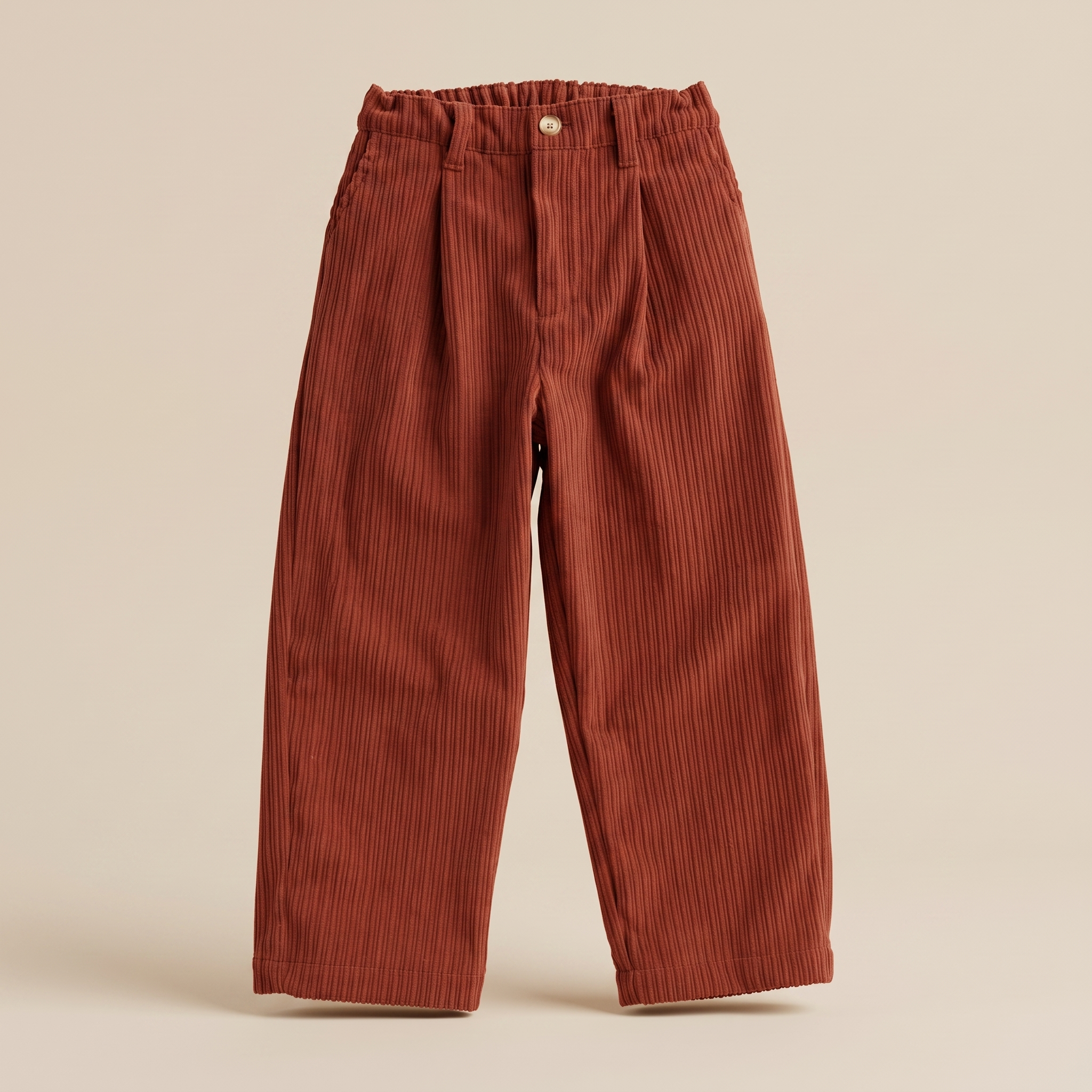 Pantalón de Pana Terracota