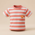 crop top Rayas Coral